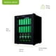 thumbnail image 2 of Enfriador de bebidas para 50 latas, Ajuste de temperatura 3°C a 18 °C, Puerta de cristal reversible, Estantes removibles, Luz interior, Panel táctil, Frigobar 63 Litros de capacidad AVERA EBC50, 2 of 10