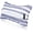 Gray White, variant on WLIKKS 17"x10" Inflatable Beach Pillow with Removable Cover, Beach Chair Backpacking Pillow with Strap Stripe for Summer Sand Pools Travel Vacations(Navy Blue White)