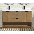 thumbnail image 5 of San Diego 55" Freestanding Bathroom Vanity Weathered Fir, 5 of 11