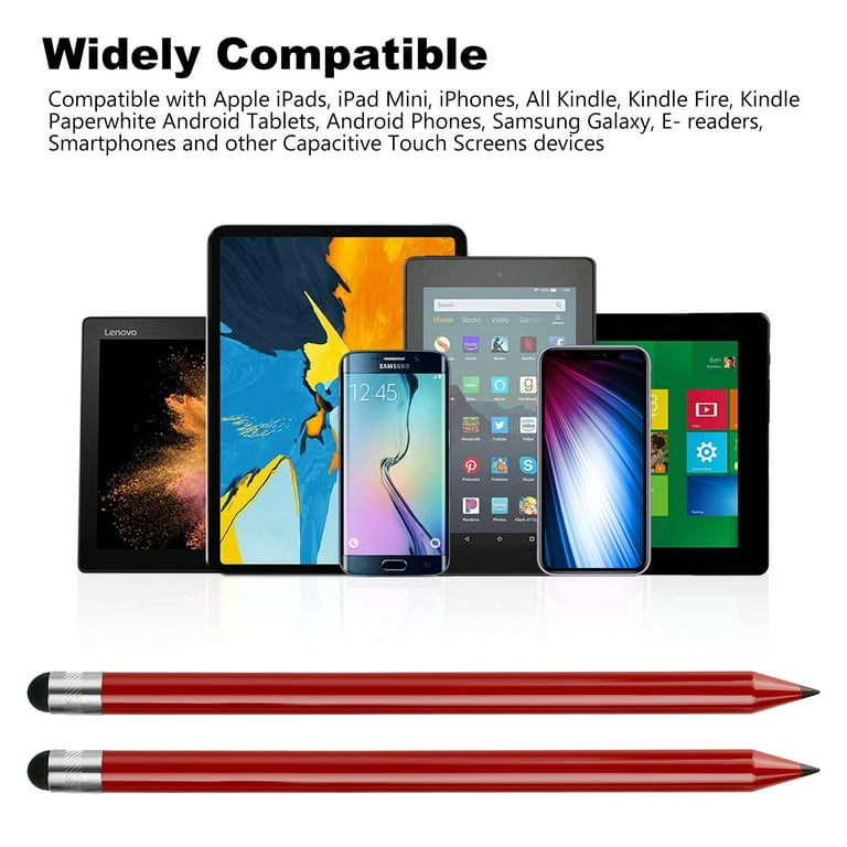 Stylus Pen for ipad,Stylus for Touch Screens, Digiroot 4-Pack Stylus Pens  High Sensitivity & Precision Capacitive Stylus with 8 Extra Tips for  iPhone/ iPad Pro/ Tablets/ Samsung/ Galaxy/ PC 