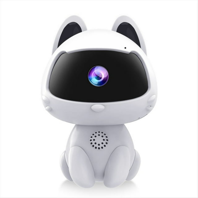 Cámara IP WiFi Inteligente para Gatos, HD, para Interiores, Seguridad, Monitor de Bebés, Seguimiento Automático, Video, Audio Bidireccional, Cámara de Vigilancia.