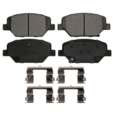 Carquest Premium Gold Ceramic Brake Pads - (4-Pad Set)