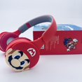thumbnail image 1 of Auriculares Bluetooth Super Mario Bros, juego clásico, periférico de anime, decoración, auriculares estéreo, juguetes Kawaii Luigi para niños, regalos, 1 of 5