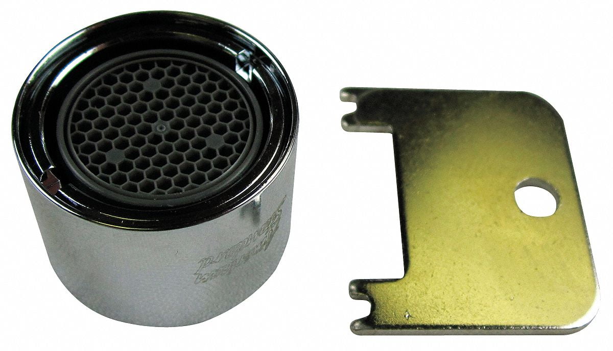 American Standard Aerated Outlet,Metal,55/64 in,Chrome  M922997-0020A