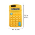 thumbnail image 4 of Skegnu Back to School Supplies Basic Standard Calculators Mini Digital Desktop Calculator With 8-Digit LCD Display. Smart Calculator Pocket Size For Home School For Kids, 4 of 4