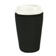 thumbnail image 6 of Uxcell Neoprene Insulated Reusable Coffee and Tea Cup Sleeve Black Pack of 2, 6 of 6
