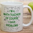 thumbnail image 2 of Matsuzay Soy profesor de matemáticas, una taza de cerámica que cambia después de llenarla con agua caliente, tapa de color negro, café Juegos de servir café y té, 2 of 6
