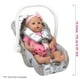 thumbnail image 2 of Adora Twinkle Stars Creative Baby Doll Car Seat, Stylish and Functional Doll Accessory That Fits Dolls up to 20, Plush Toys or Stuffed Animals for Ages 2 and Up - White Handle, 2 of 5