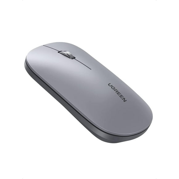Ratón Inalámbrico UGREEN Gris Bluetooth y USB 2.4G Silencioso 4000 dpi