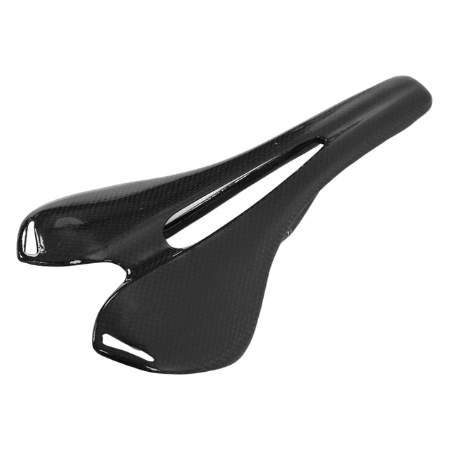 Bike Saddle, Reduce Perineal Pressure Comfortable Mountain Bike for Long Riding Glossy ,Matte
