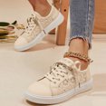 thumbnail image 6 of KANG Women's Traditional Trainers Lace Traditional Shoes Mesh Breathable Trainers Sports Elegant Shoes Leisure Shoes Oktoberfest Outdoor Sports Shoes Walking Shoes Khaki 35, 6 of 6