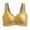 Yellow, variant on PUMISAS Wirefree Bras For Women Push-Up No Underwire Splice Color Top With Pads Everyday Comfortable Outdoor Bras