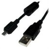 Cables Unlimited USB Micro B Cable for Blackberry Storm, Bold and Tour - 3 Meter - Black