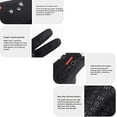 thumbnail image 4 of Winter Gloves Touch Screen Warm Gloves, Cold Weather Windproof, Cycling Driving Riding Bike, Thermal Gloves Non-Slip, Silicone Gel Adjustable Full Finger Mittens, 4 of 9