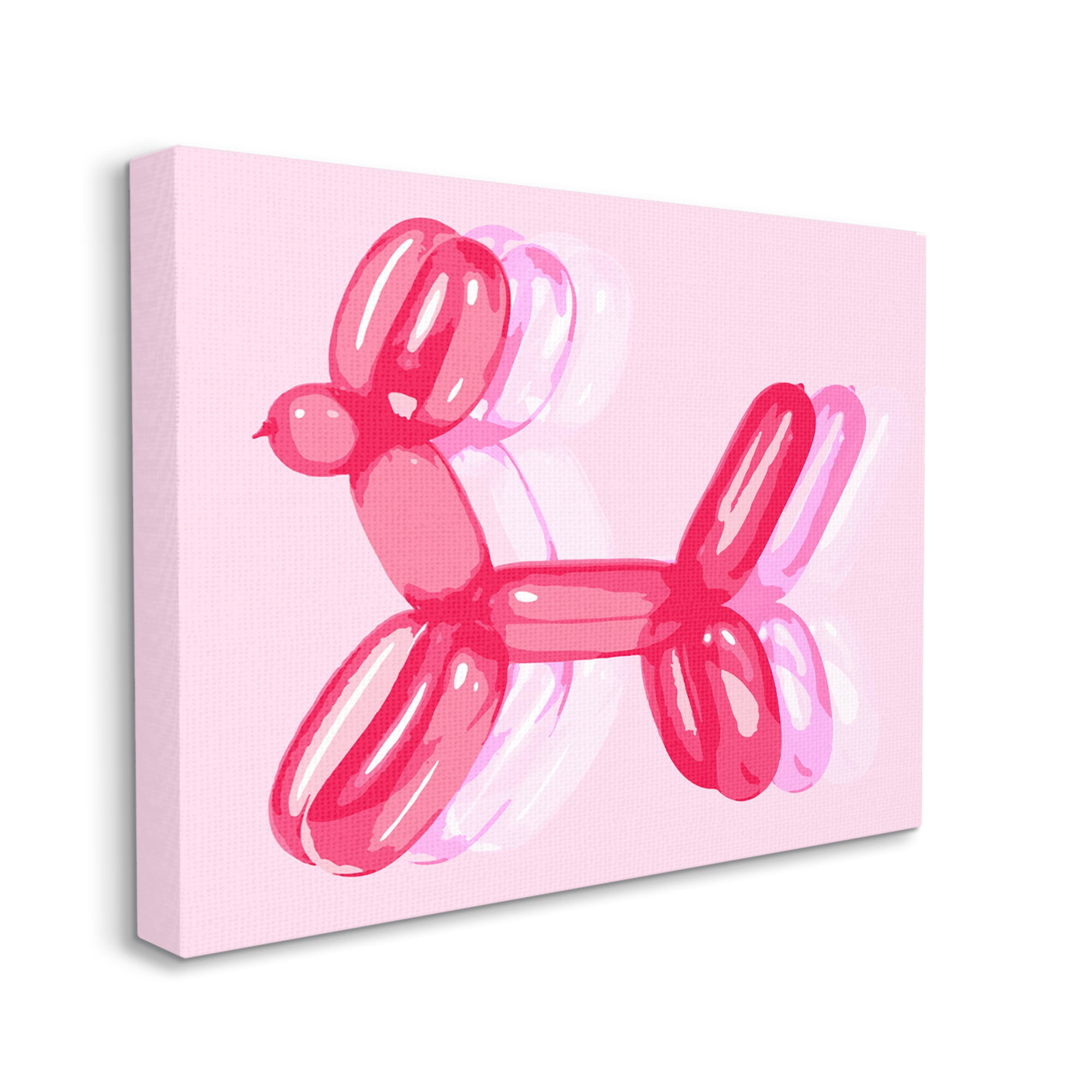 Stupell Industries Pop Style Balloon Animal Animals & Insects Painting Gallery Wrapped Canvas Print Wall Art, 30 x 24