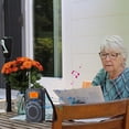 thumbnail image 4 of Radio AM FM Portable à Piles avec Antenne Télescopique Lanière Écran Radios Lecteur Meilleure Réception Mini Récepteur Radio FM AM pour Senior Maison Marche Course, 4 of 9