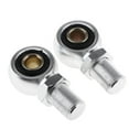 thumbnail image 2 of destyer 1 Pair Eye Adapter Eye End For Motorcycle Scooter Shock Absorber 10mm Sliver, 2 of 6