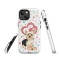 thumbnail image 1 of Tough Case For Iphone 14, 15, 16, Plus, Pro, Pro Max | Dog Themed, iPhone 13 Pro Max, 1 of 4