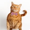 thumbnail image 6 of Mumup 2 Pcs Red Cat Collar for Boy Girl Cats Breakaway Cat Collars with Bell Cute Christmas Kitten Bow Tie Collar Adjustable Small Puppy Safety Collar Solid Color Plaid Pet Collar, 6 of 7