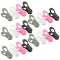 thumbnail image 1 of Assorted Color Clothes Clips for Drying Lightweight Durable Plastic Quilt Clip Set 20 Pcs, 1 of 8