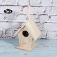 thumbnail image 1 of Casa De Pájaros De Madera, Madera De Platane De Alta Madera De Platane De Alta , Pajarera, Periquito De Pajarera, 1 of 7