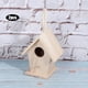 thumbnail image 4 of Casa para pájaros Delaman, 2 piezas de madera para pájaros, caja nido colgante para jardín al aire libre, patio, accesorios decorativos, accesorios de jardín., 4 of 8