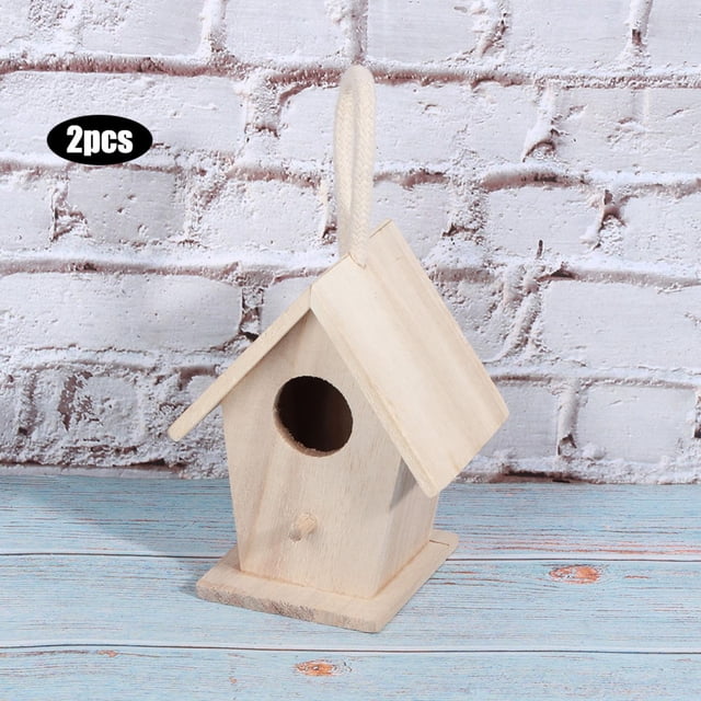 Casa De Pájaros De Madera, Madera De Platane De Alta Madera De Platane De Alta , Pajarera, Periquito De Pajarera