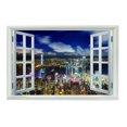 thumbnail image 2 of Calcomanía De Pared De Ventana 3D Calcomanías De Pared De Vinilo Decoración Mural De Pared Extraíble Poster Para Dormitori Colco PVC Etiqueta de la pared 3D, 2 of 8