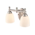 thumbnail image 3 of 4422-SN Millennium Lighting 2 Light Bath Vanity-8 Inch Tall and 13 Inch Wide-Satin Nickel Finish, 3 of 5