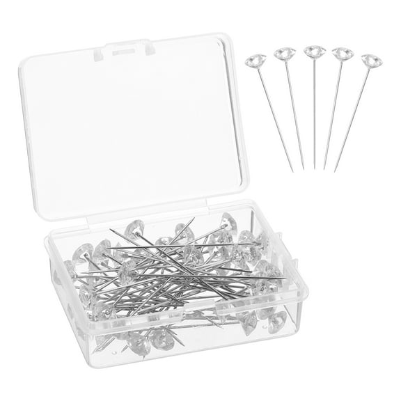 Bouquet Pins 144 Pack 2 Inch Corsage Pins Flower Pins Straight Head Pins