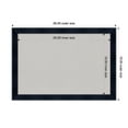 thumbnail image 4 of Amanti Art Grey Cork Board Wood Framed Madison Black Bulletin Board 26 in. x 18 in., 4 of 7