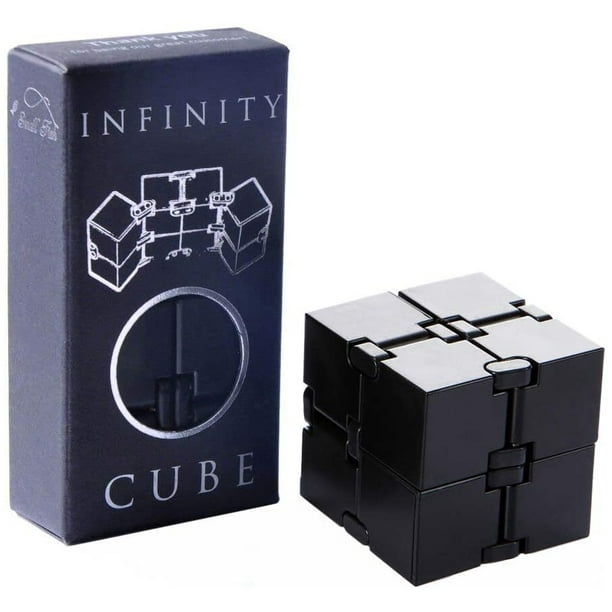 Set Of 3 Infinity Cube Fidget Toy Sensory Tool Fidgeting Game For Kids And Adults Mini
