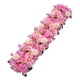 thumbnail image 3 of Panel de flores de fondo, decoración de rosas artificiales, flores de seda para boda, arco, rosa oscuro, 3 of 9