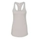 thumbnail image 1 of Next Level Apparel Ideal Racerback Tank para mujer - XS - Plateado Ropa de siguiente nivel 1533, 1 of 1