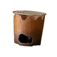 thumbnail image 4 of Chimenea portátil con parrilla de carbón multiusos para barbacoa, mochilero al aire libre, 4 of 9
