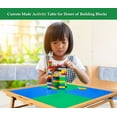 thumbnail image 6 of Large Foldable Building Block Table for Kids – Durable Faux-Wood Plastic, Includes Storage, Portable Play Desk, 6 of 6