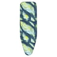 thumbnail image 1 of simhoa Iron Pad Cover Easy Installation Quick Drying Foldable Thicken Ironing Cover feathers pattern, 1 of 8