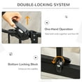 thumbnail image 4 of PawHut 29-32 Inch Pet Gate with Cat Door, Auto Closing for Dogs, Cats, 4 of 10