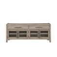 thumbnail image 2 of Miekor Furniture 65 inch TV Stand Console, No Assembly Required, White Oak Finish 16098, 2 of 5