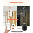 thumbnail image 4 of VEVOR Automatic Curtain Opener, 2 Pack, APP and Remote Control,Hub Included, Electric Smart Curtain Opener Compatible with Alexa and Google Home, Timed Opening and Closing, for Roman Rods, U/I Rails, 4 of 9