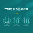 thumbnail image 5 of Nailpop 552 uñas postizas PRO de longitud/media/corta, puntas prensadas para extensión de uñas artificiales con diseños, accesorios para uñas, 5 of 5