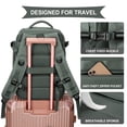 thumbnail image 4 of Mochila de viaje WONHOX 40L impermeable para mujeres y hombres, 4 of 8
