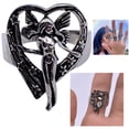 thumbnail image 4 of New Style Punk Originality Modelling Fashionable Ring Reveals Unique Personality, 4 of 9