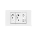thumbnail image 1 of Billuyoard PC Brasil Toma de corriente Portátil Profesional Oficina Restaurante Electrónica Teléfono móvil Altavoz Adaptador Salida de energía Electrodomésticos 3 ranuras con USB Billuyoard HA070329-02, 1 of 5
