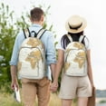 thumbnail image 5 of Yiaed World Map 1 Print Backpack, Premium Laptop Backpack, Travel Backpack for Women, Lightweight Backpacks, Comfortable Back Pack-Small, 5 of 7