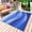 Blue, variant on Turquoise Striped Outdoor Rug 5x8 Ft - Reversible Patio Rug Outdoor Camping Rugs, Modern Abstract Art Wave Moire Gradient Indoor Outdoor Area Rugs, Non-Slip Outdoor Carpet Runner for Deck/Porch