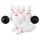 thumbnail image 5 of Juego de bolos para niños: bolo de plástico en miniatura de 5,9 pulgadas y bola de 2,7 pulgadas. Juguete deportivo para entrenamiento de motricidad fina., 5 of 7