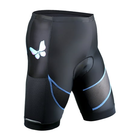 Women's Cycling Half Pants 3D Padded Cycling Shorts Riding Underwear Quick Drying Lightweight Bike Bicycle Cycling Patterned Shorts