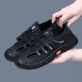thumbnail image 4 of Domuza Mens Hiking Water Shoes for Women Quick Dry Outdoor Sport Sneakers Non Slip Lightweight Breathable Summer Trekking and Walking Climbing Shoe Black 9.5 (EU-44), 4 of 6