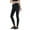 Black, variant on Junior's Foldover Bootcut Yoga Pants Comfy Lounge Active Pants Hot Pink S